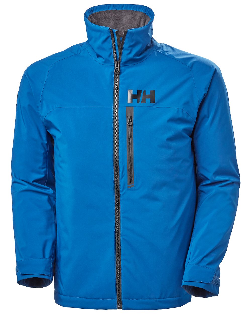 Deep Fjord coloured Helly Hansen Mens HP Racing Lifaloft Jacket on white background 