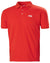 Alert Red coloured Helly Hansen Mens Malcesine Polo T-Shirt on white background #colour_alert-red