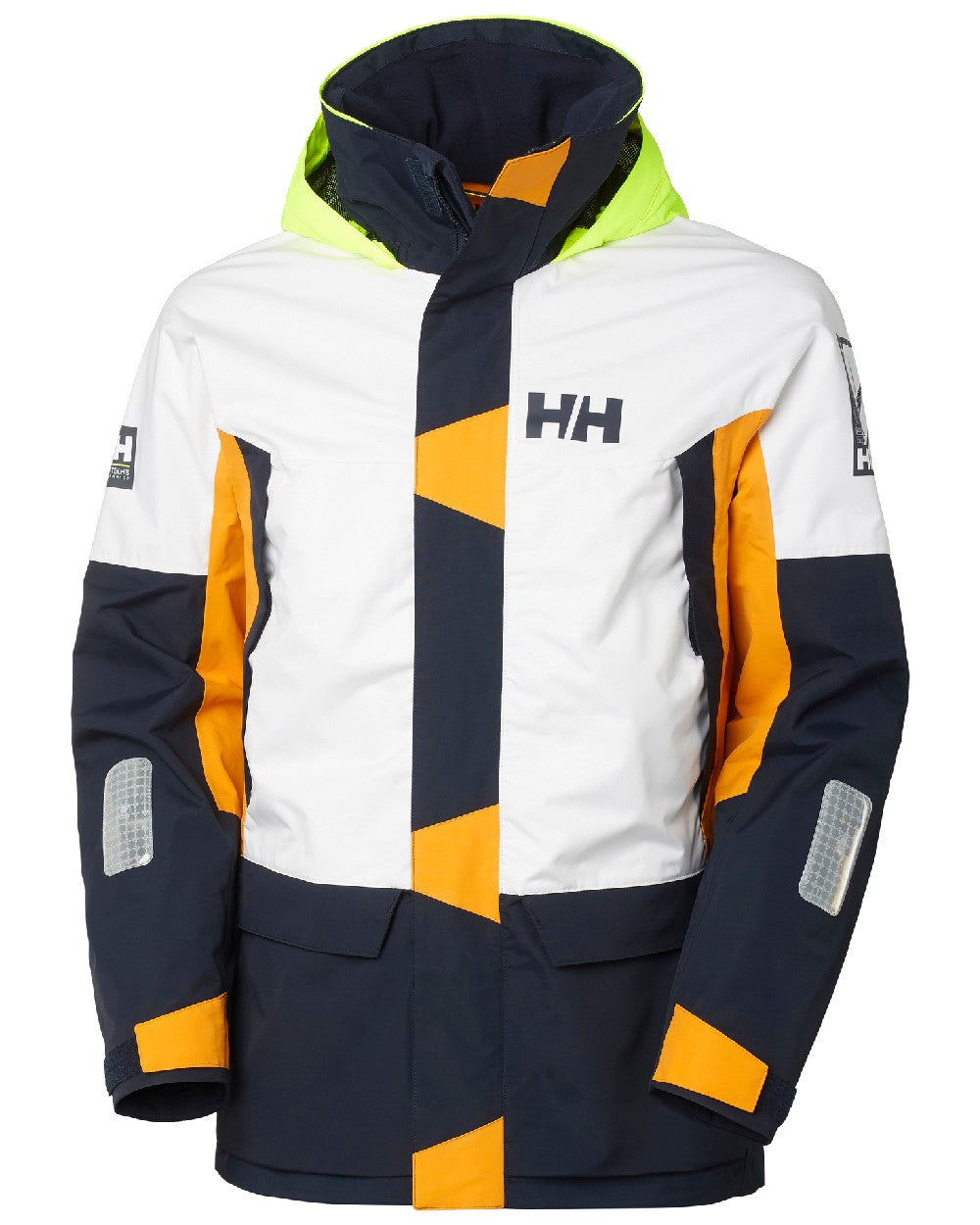 Cloudberry coloured Helly Hansen Mens Newport Coastal Jacket on white background 