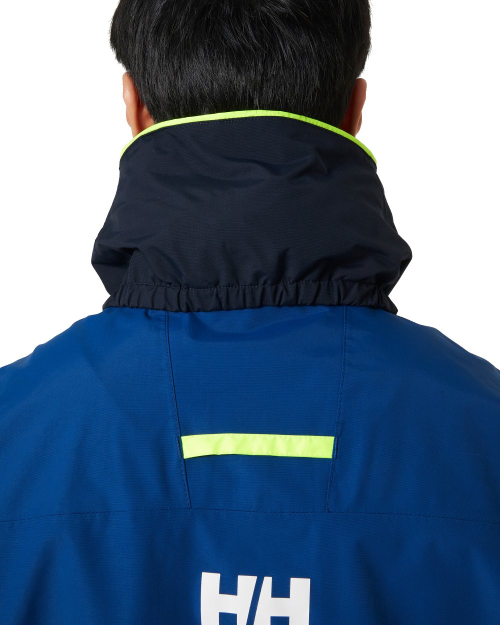 Deep Fjord coloured Helly Hansen Mens Newport Coastal Jacket on white background 