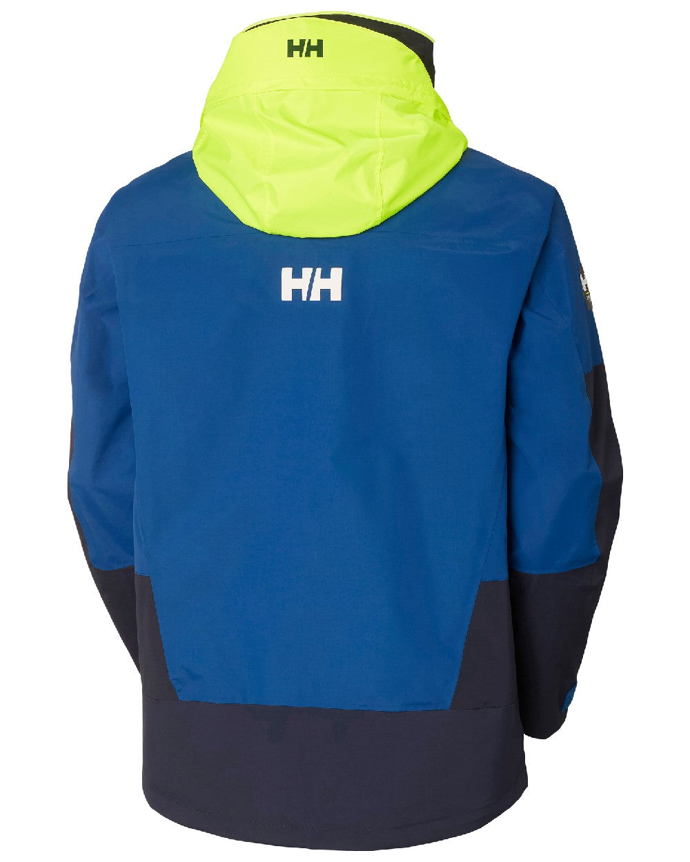 Deep Fjord coloured Helly Hansen Mens Newport Coastal Jacket on white background 