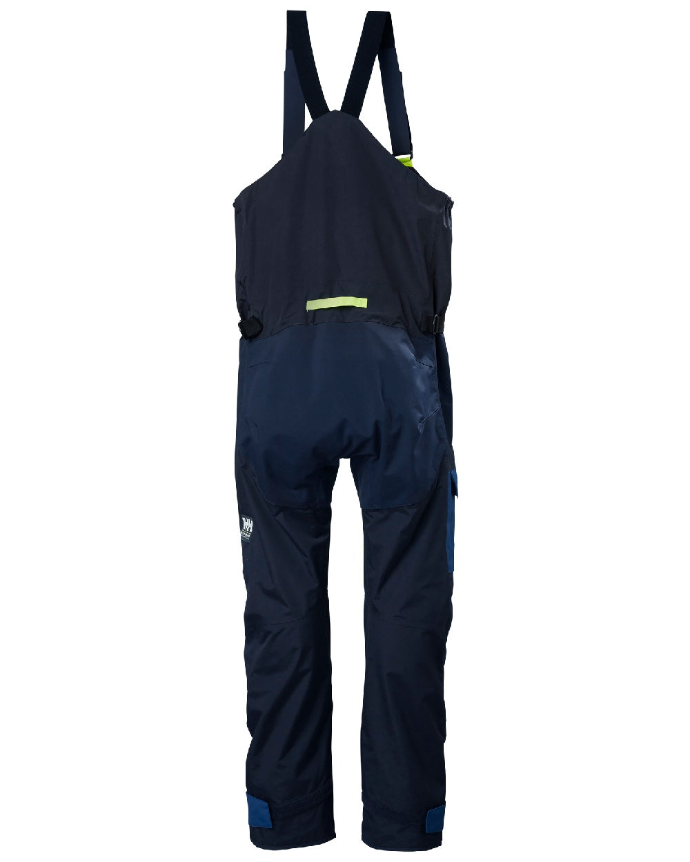 Navy coloured Helly Hansen Mens Newport Coastal Sailing Bib on white background 