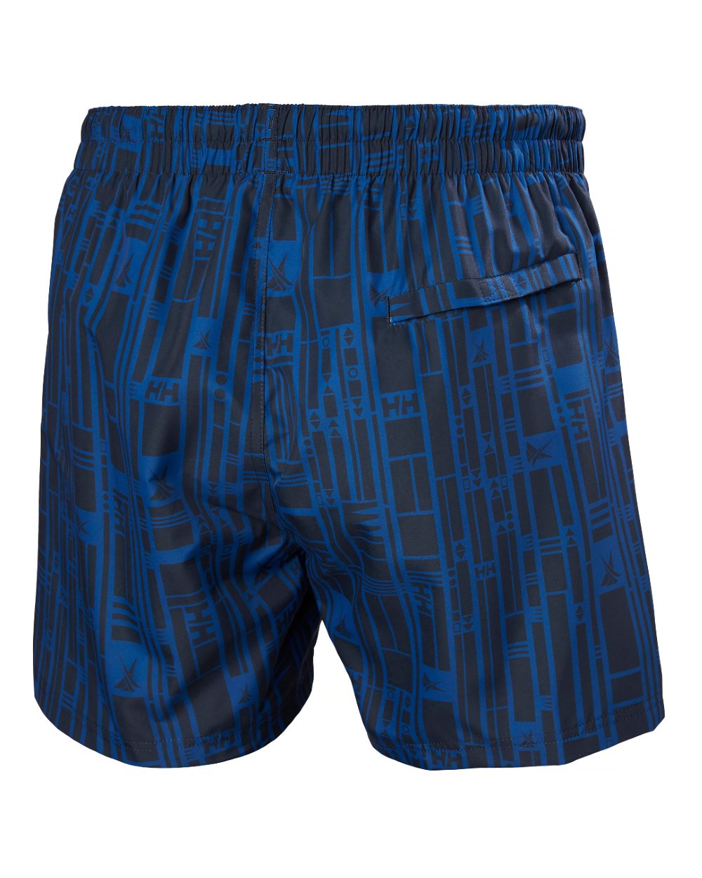 Deep Fjord Coloured Helly Hansen Mens Newport Swim Trunks On A White Background 