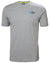 Grey Melange Ii coloured Helly Hansen Mens Ocean Race T-Shirt on white background #colour_grey-melange-ii