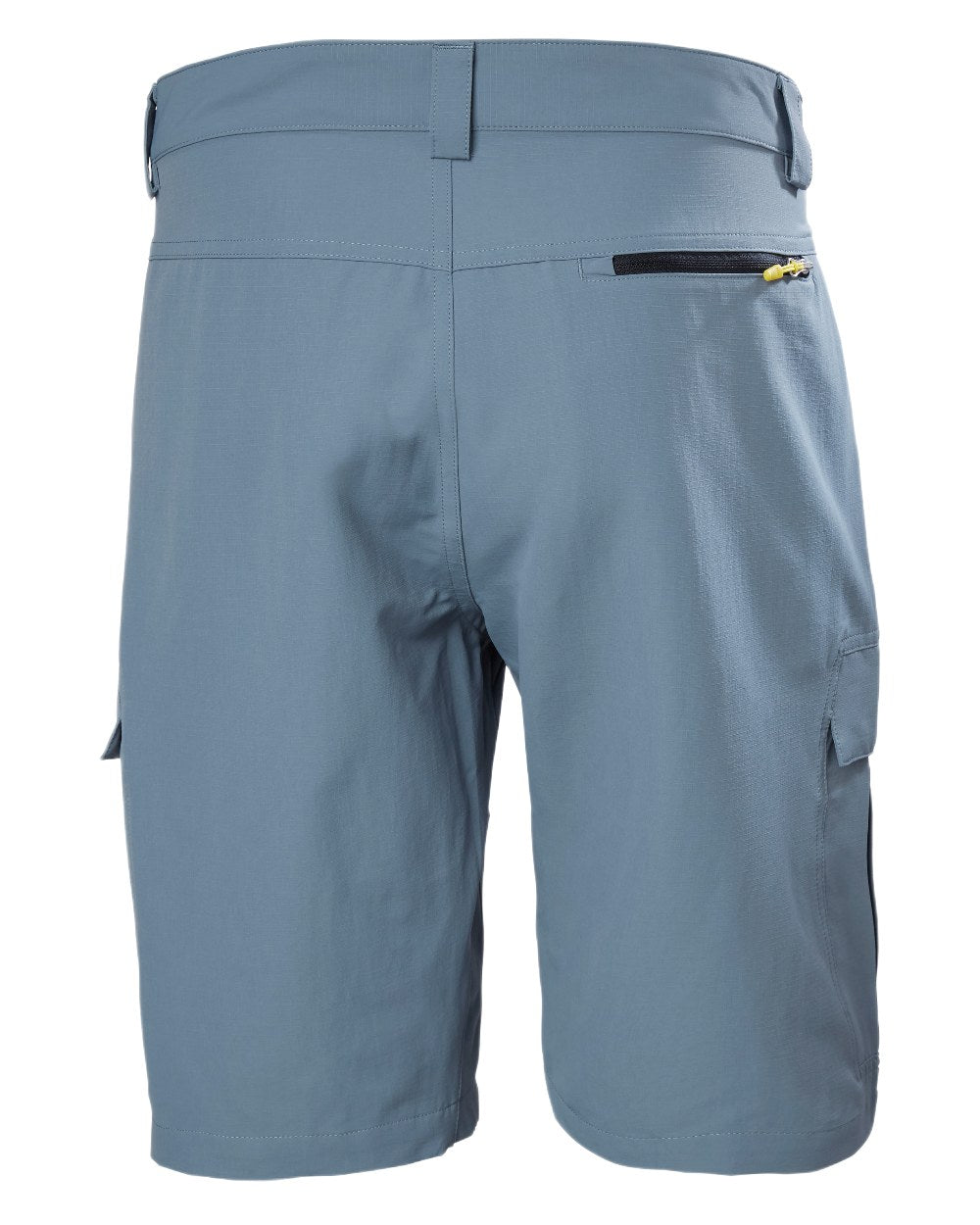 Washed Navy Coloured Coloured Helly Hansen Mens Quick Dry Cargo Shorts on White Background
