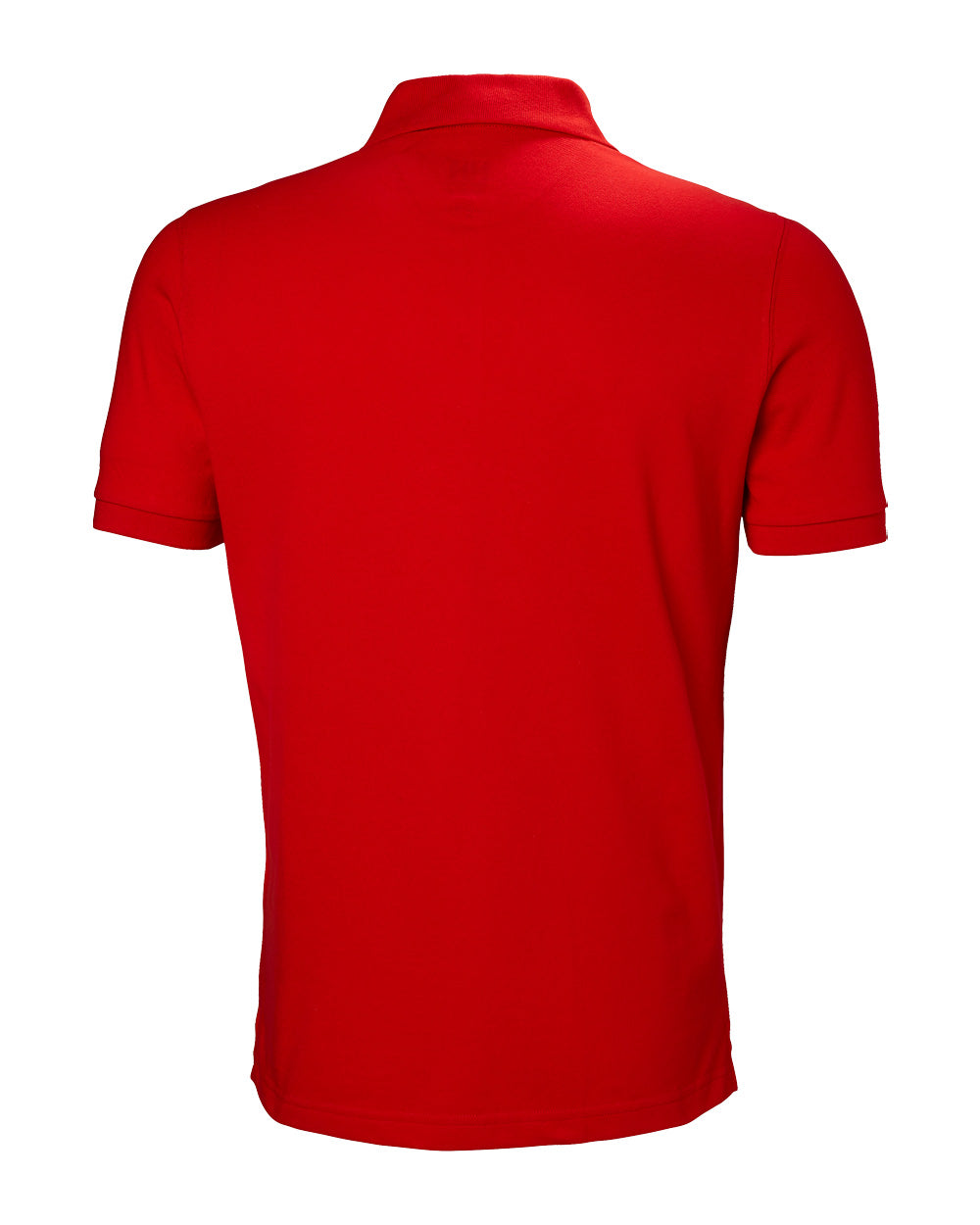Alert Red coloured Helly Hansen Polo Shirt on White background 