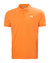 Poppy Orange coloured Helly Hansen Polo Shirt on White background #colour_poppy-orange