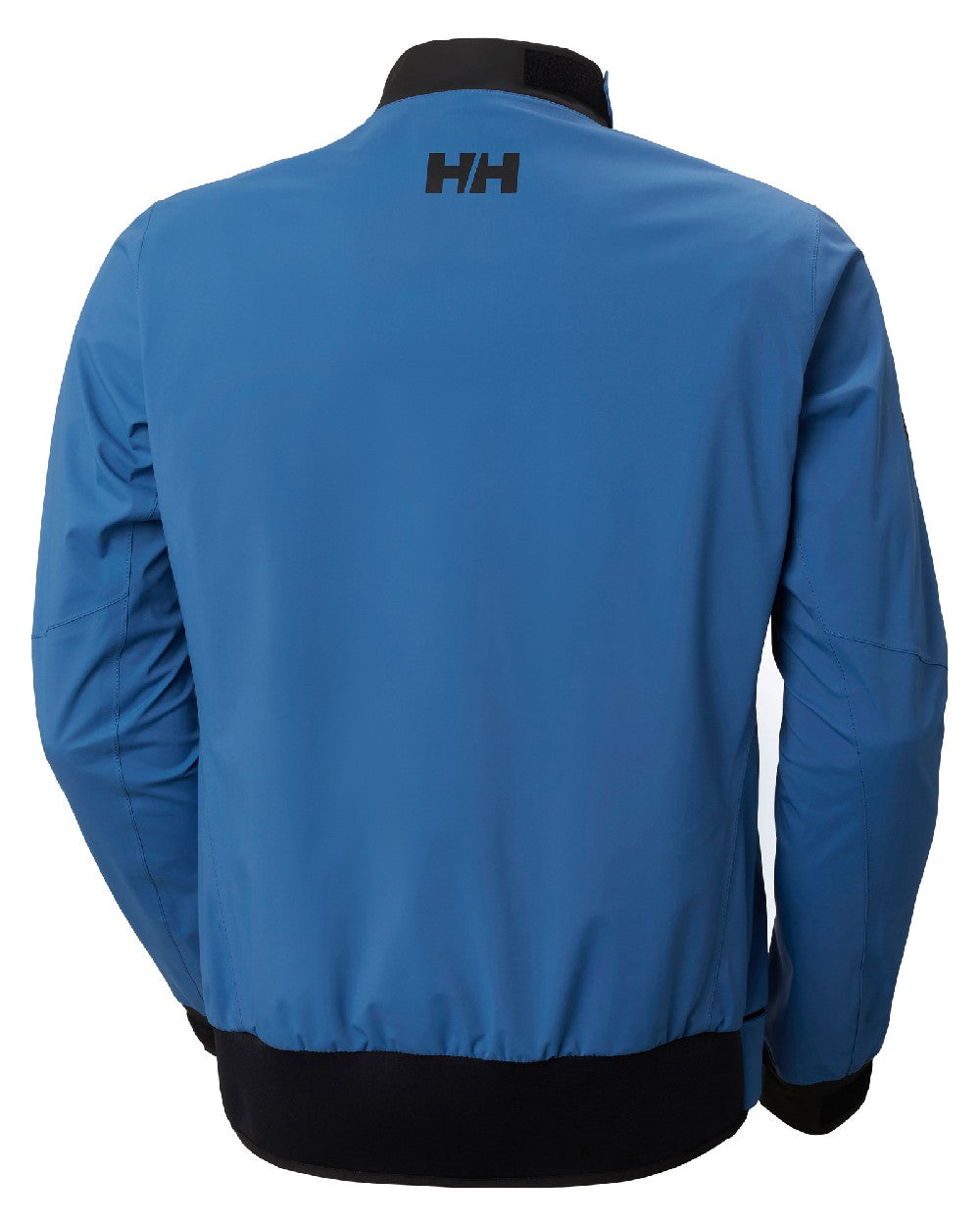 Azurite coloured Helly Hansen Unisex Foil Shell Smock on white background 