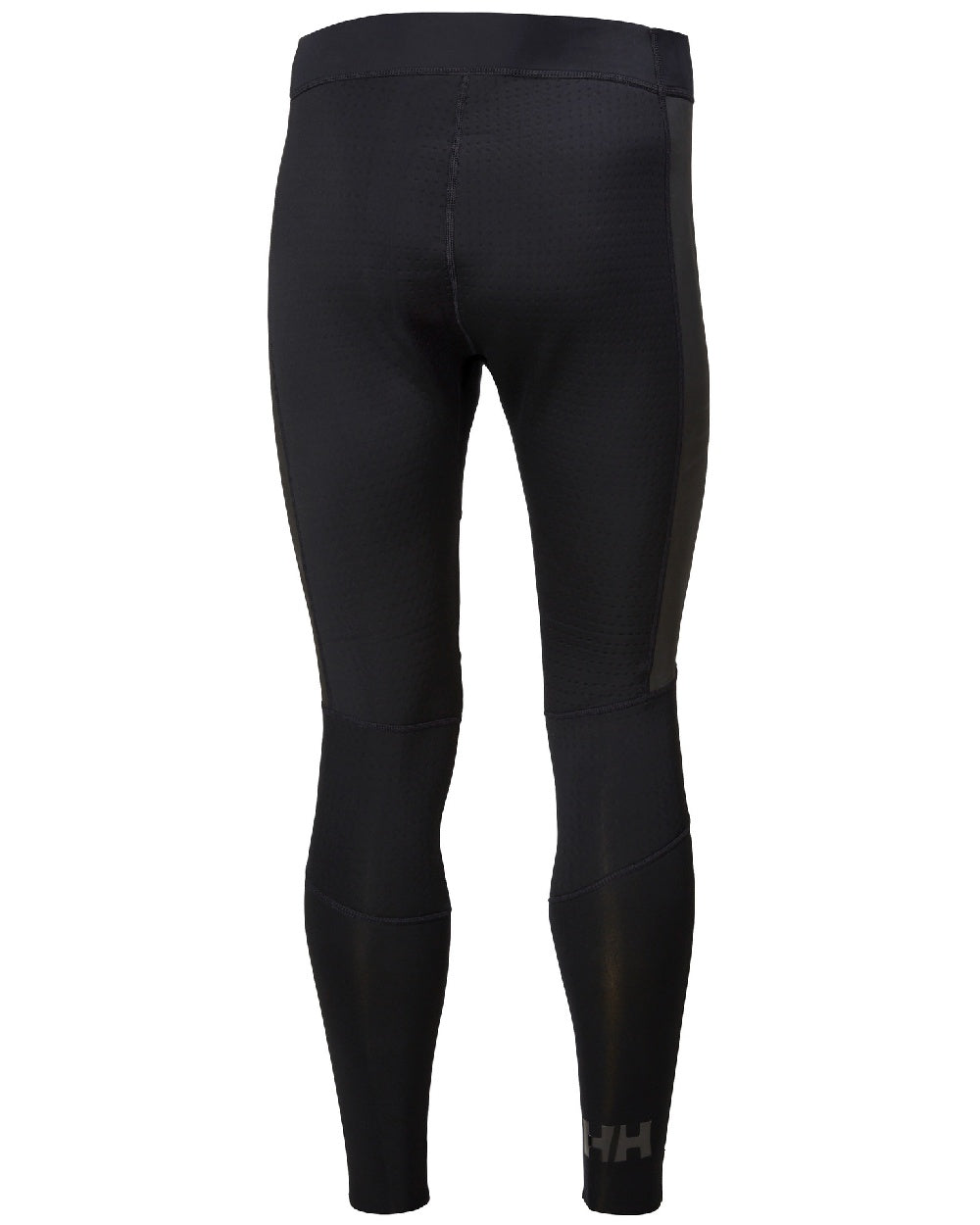 Black coloured Helly Hansen Unisex Waterwear Pants on white background 
