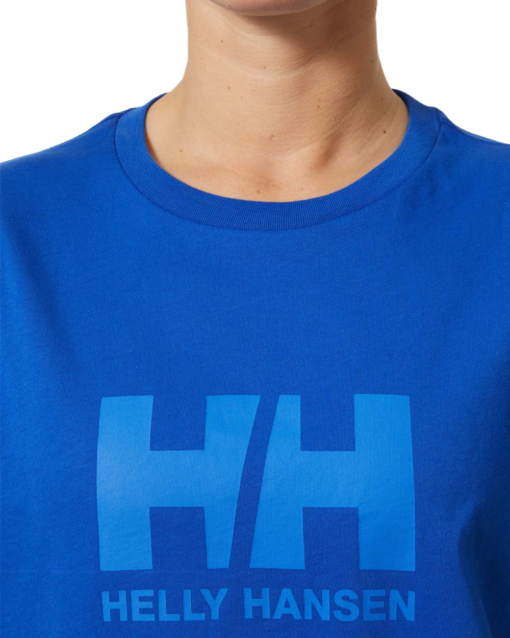 Cobalt 2.0 coloured Helly Hansen Womens T-Shirt on white background 