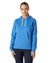 Ultra Blue coloured Helly Hansen Womens Arctic Ocean Hoodie on white background #colour_ultra-blue