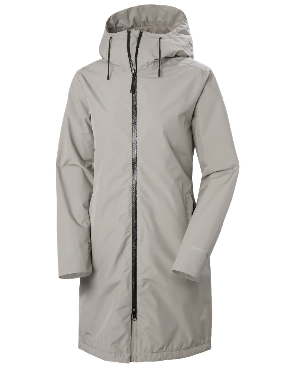 Terrazzo Coloured Helly Hansen Womens Aspire Rain Coat on White Background
