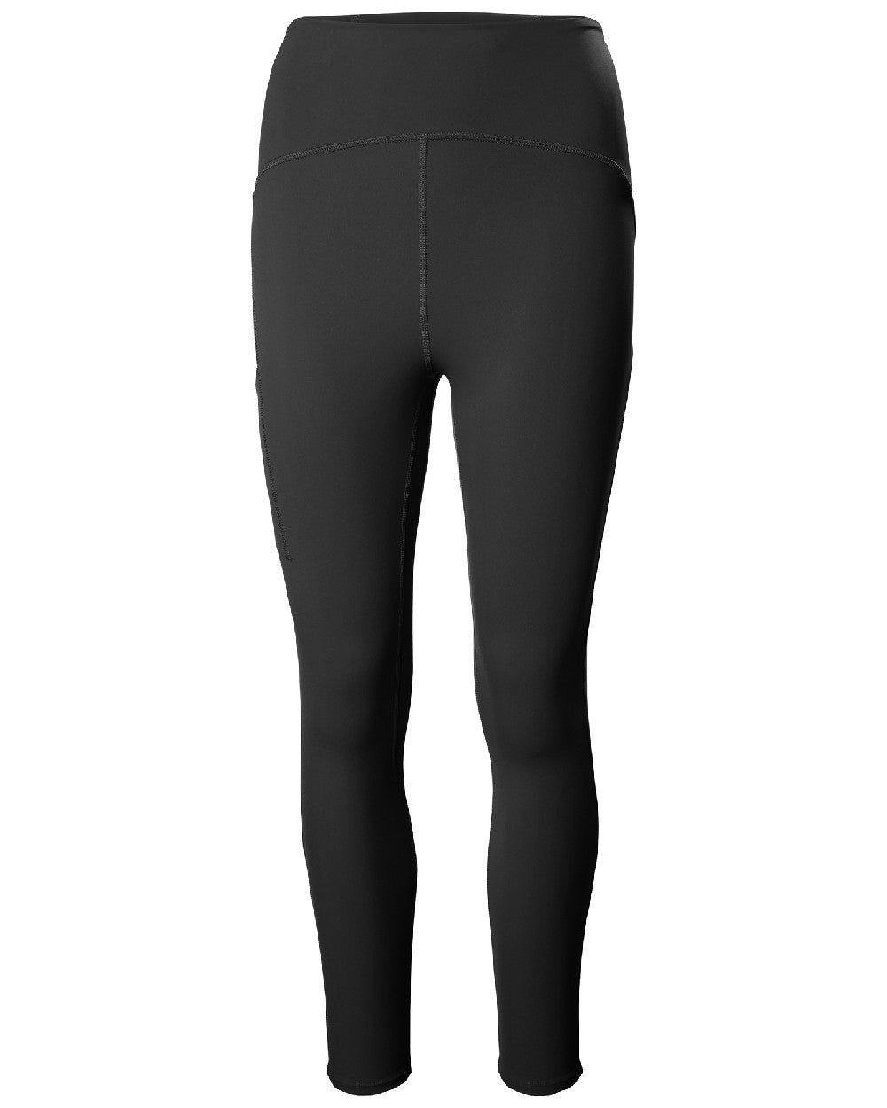 Ebony coloured Helly Hansen Womens HP Leggings on white background 