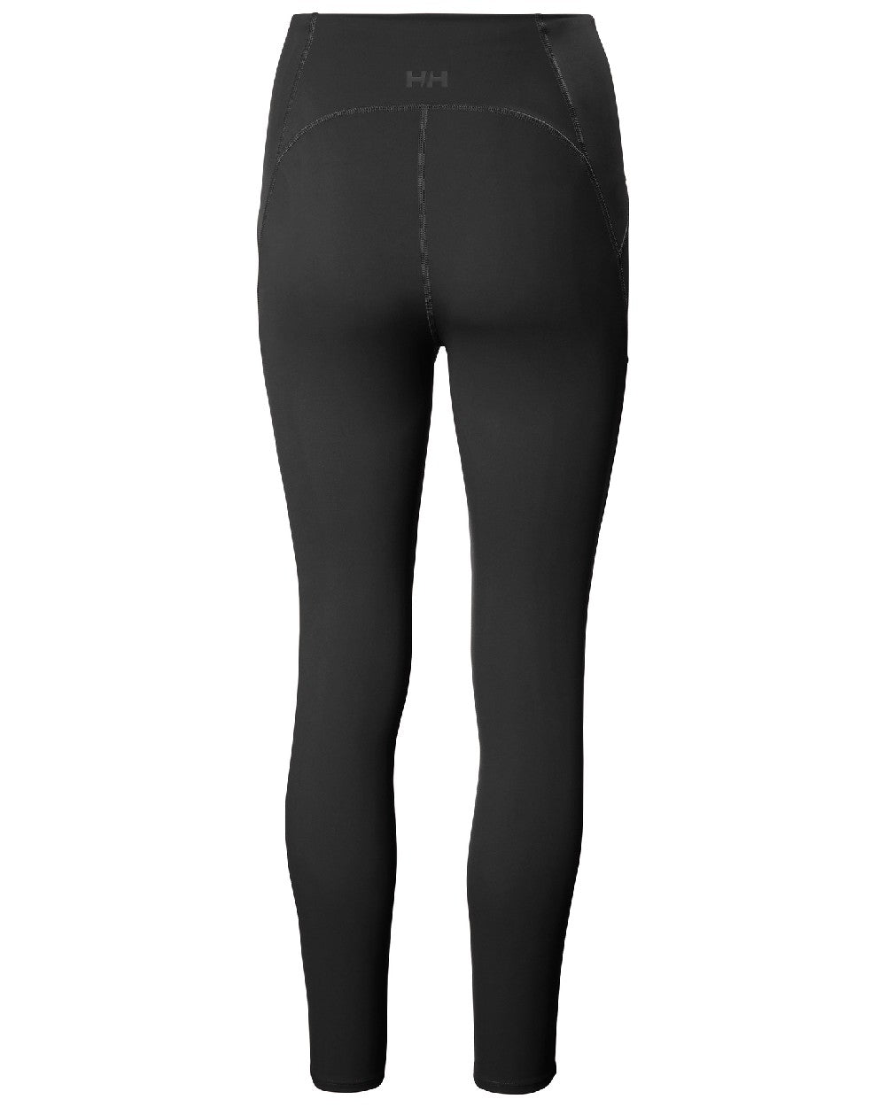 Ebony coloured Helly Hansen Womens HP Leggings on white background 