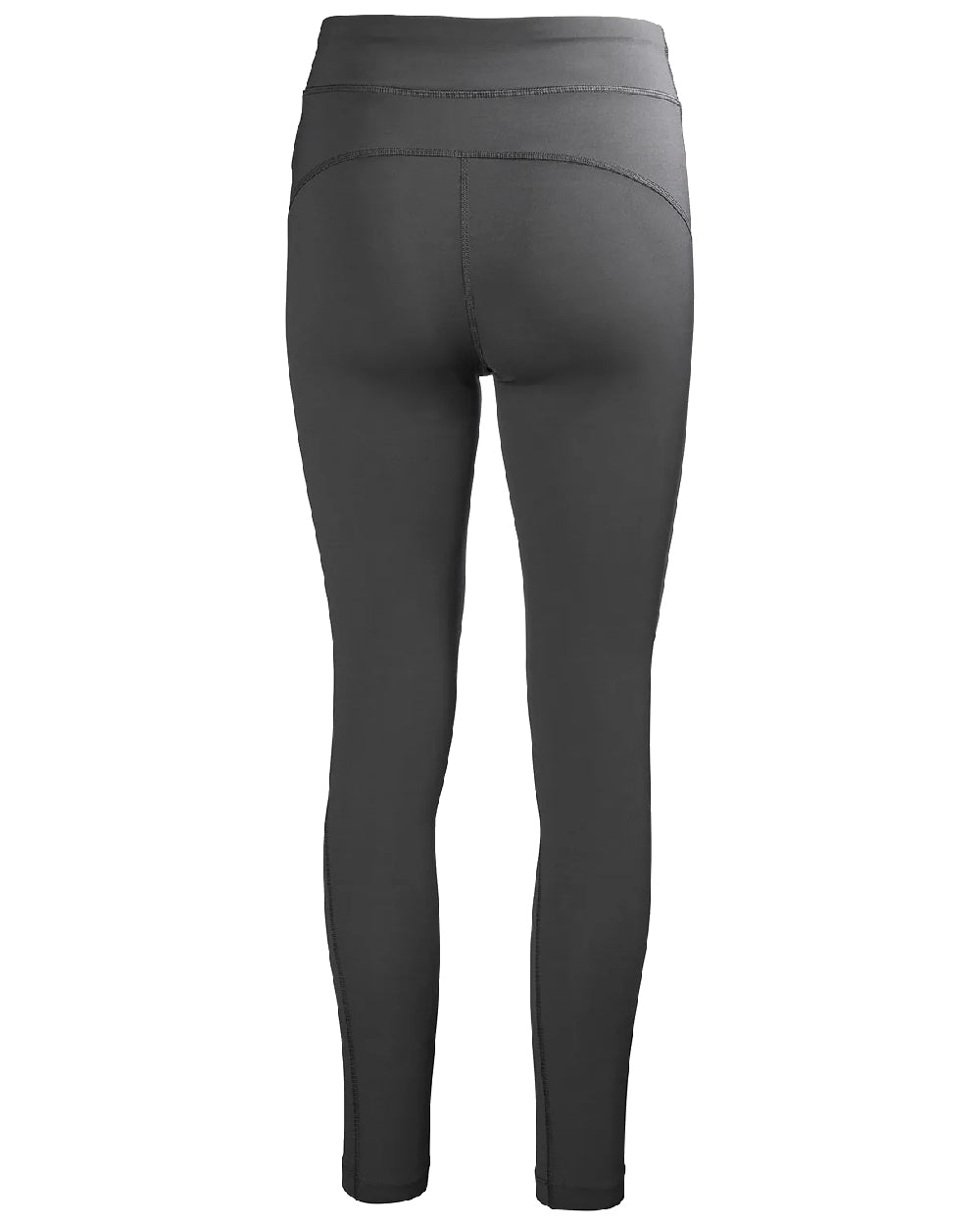 Ebony coloured Helly Hansen Womens HP Racing Leggings on white background 