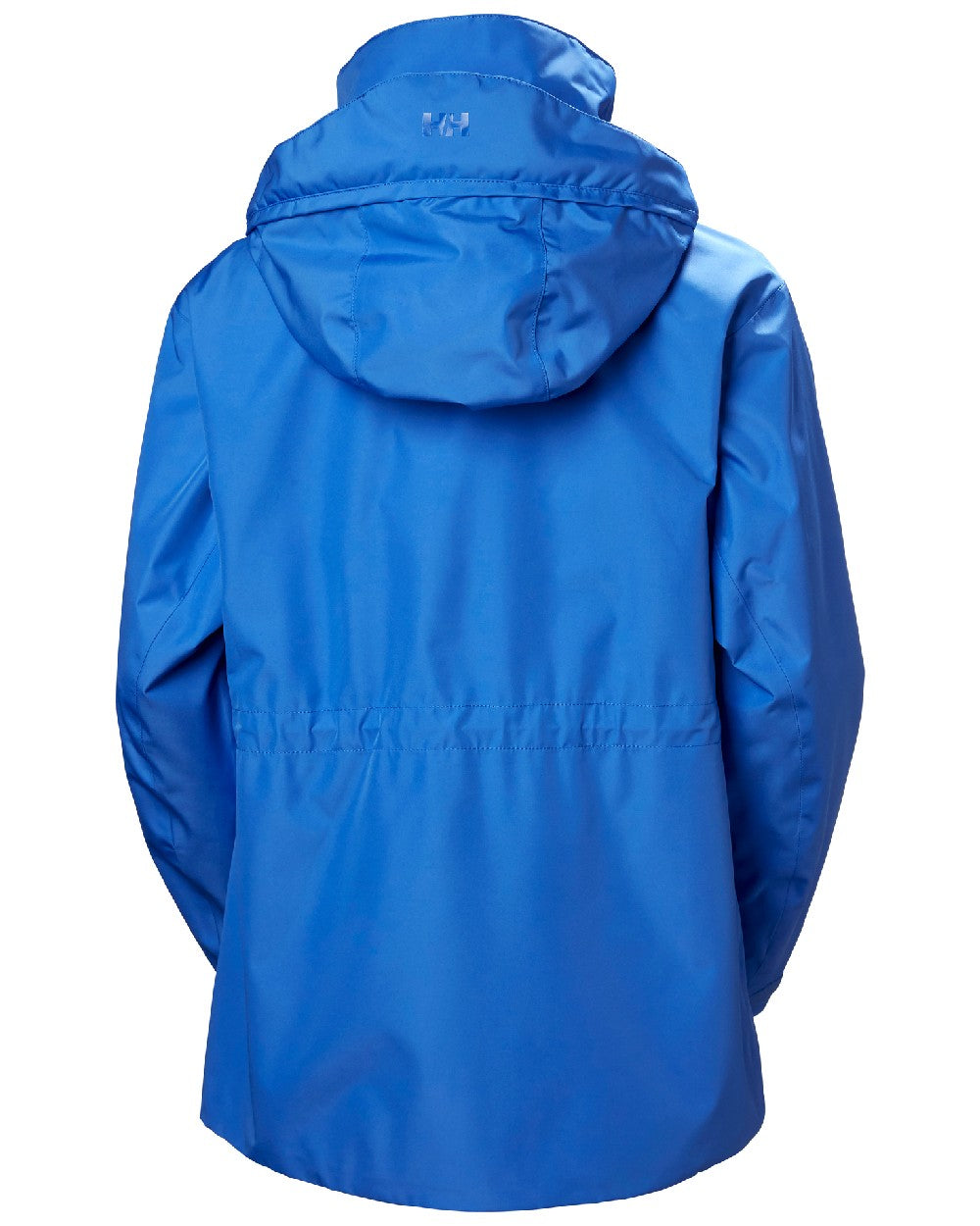 Ultra Blue coloured Helly Hansen Womens HP Racing Sailing Jacket 2.0 on white background 