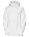 White coloured Helly Hansen Womens HP Racing Sailing Jacket 2.0 on white background #colour_white