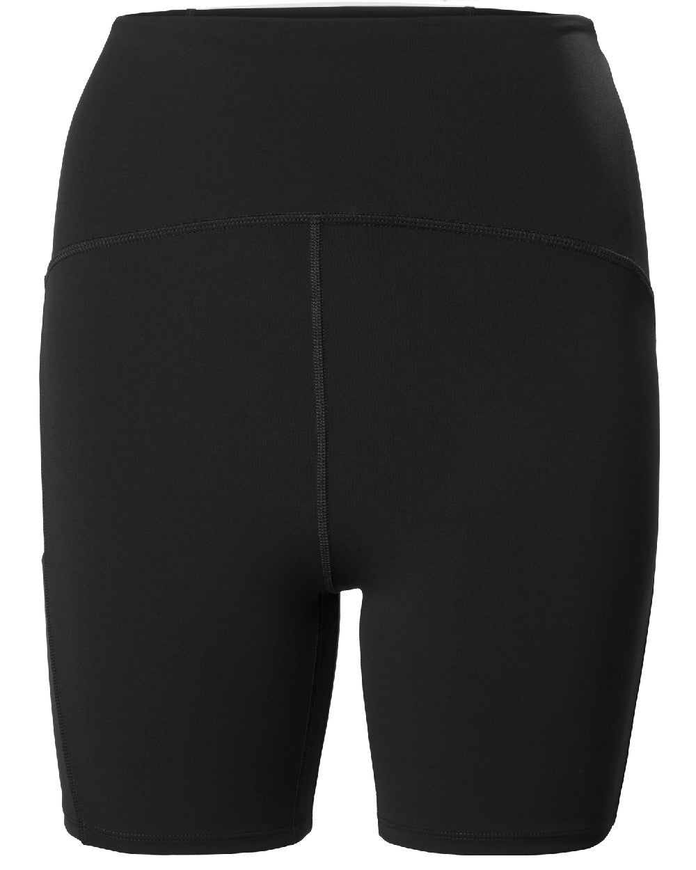 Ebony coloured Helly Hansen Womens HP Short Leggings on white background 