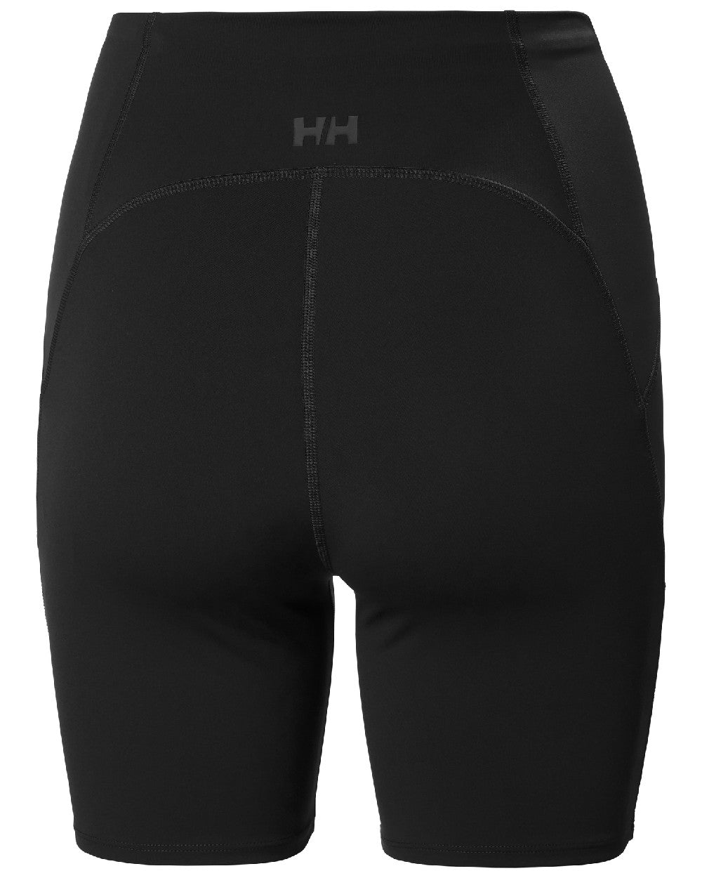 Ebony coloured Helly Hansen Womens HP Short Leggings on white background 