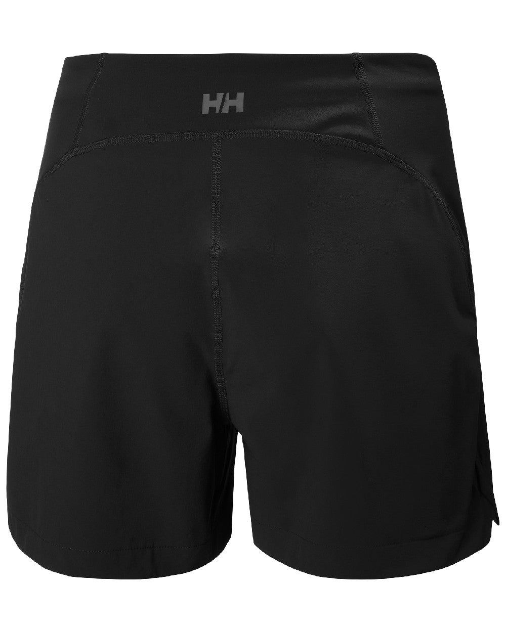 Black coloured Helly Hansen Womens HP Shorts on white background 