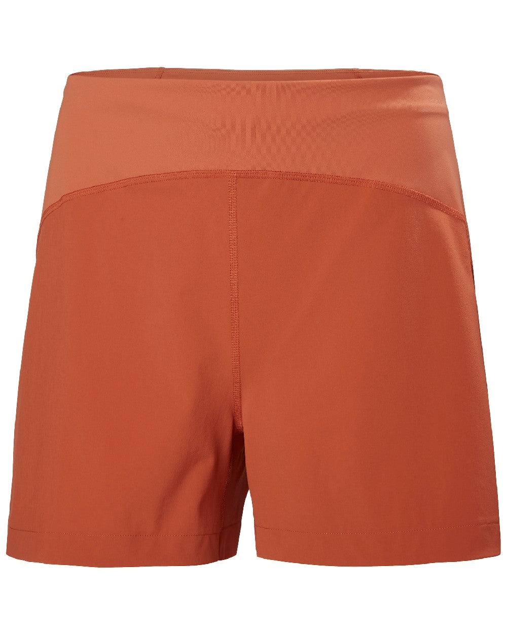 Canyon coloured Helly Hansen Womens HP Shorts on white background 