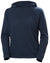 Navy coloured Helly Hansen Womens Inshore Quick Dry Hoodie on white background #colour_navy