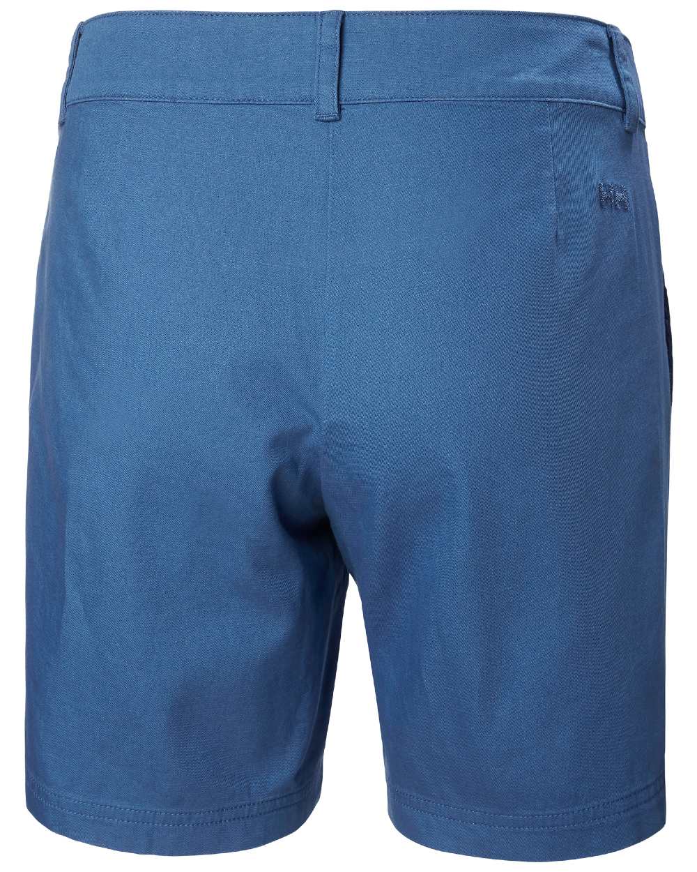 Azurite coloured Helly Hansen Womens Pier Shorts on white background 