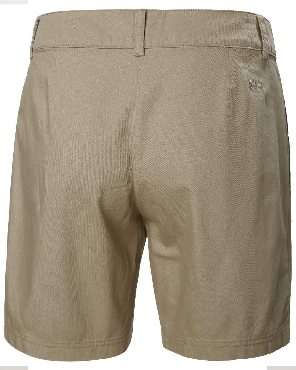Pebble coloured Helly Hansen Womens Pier Shorts on white background 