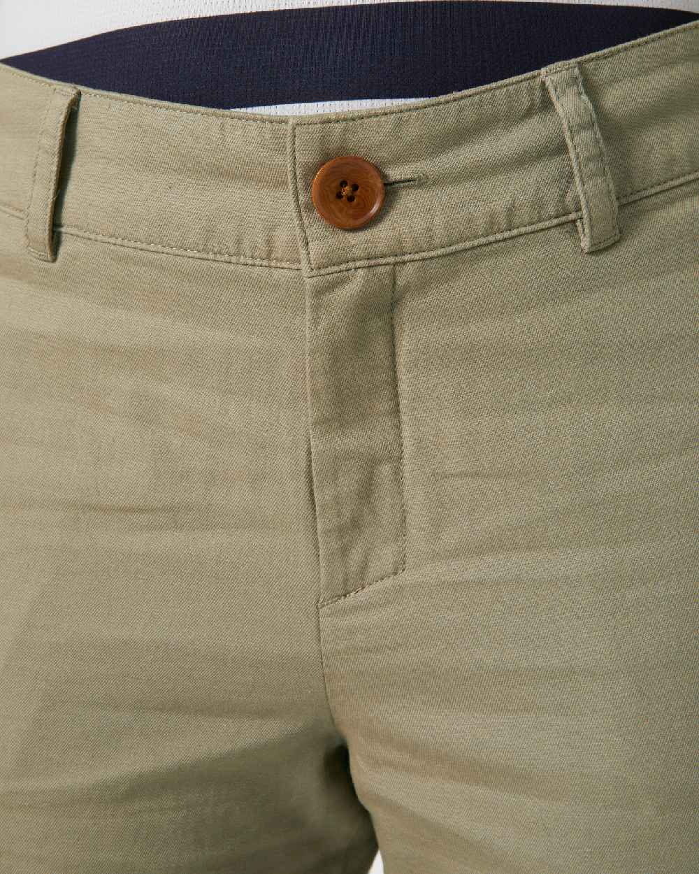 Pebble coloured Helly Hansen Womens Pier Shorts on white background 