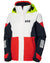 Alert Red coloured Helly Hansen Womens Newport Regatta Sailing Jacket on white background #colour_alert-red