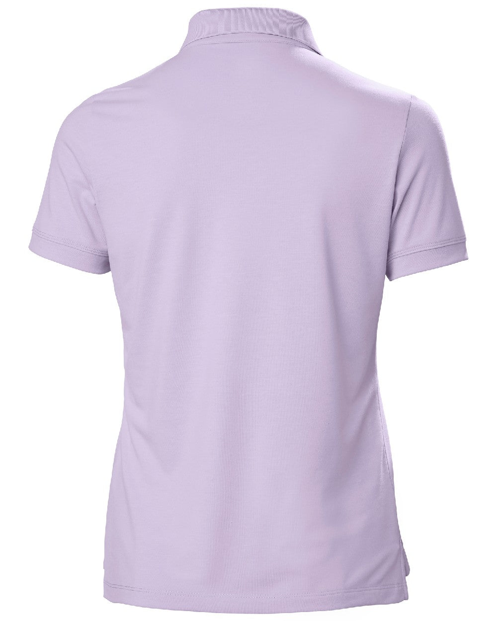 Lilatech coloured Helly Hansen Womens Siren Quick Dry Polo T-shirt on white background 