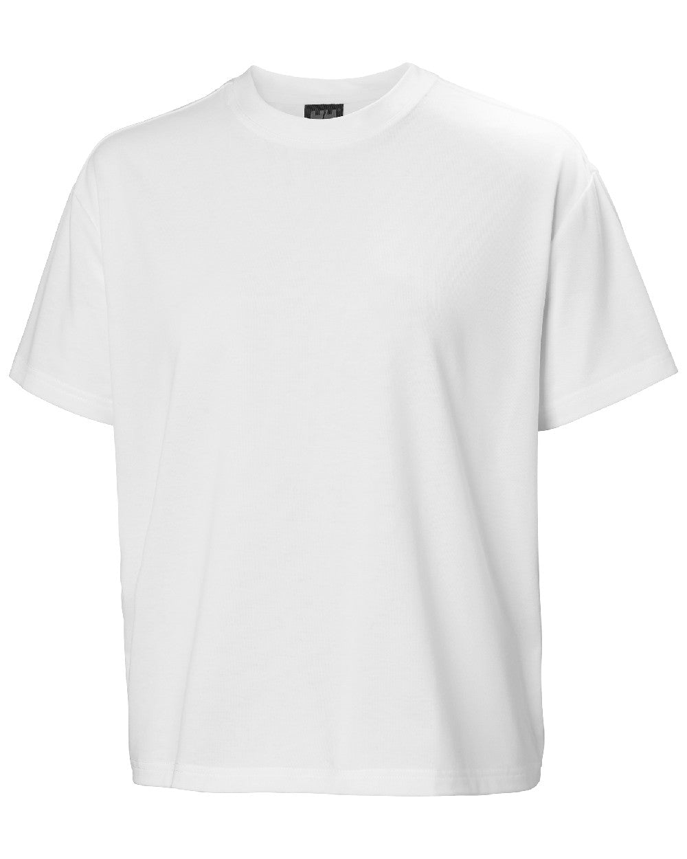 White coloured Helly Hansen Womens Siren T-Shirt on white background 