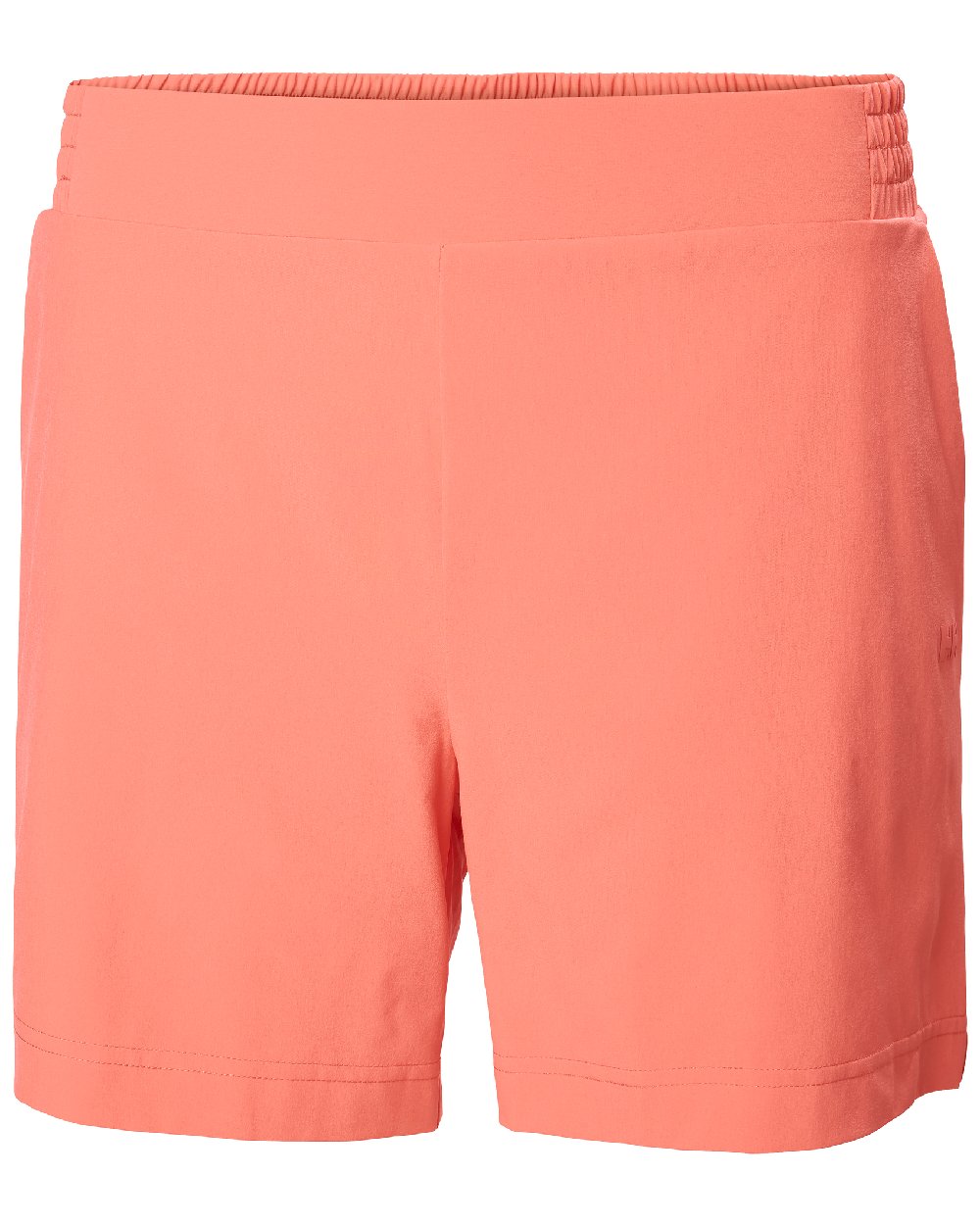 Peach Echo coloured Helly Hansen womens thalia shorts 2.0 on white background 