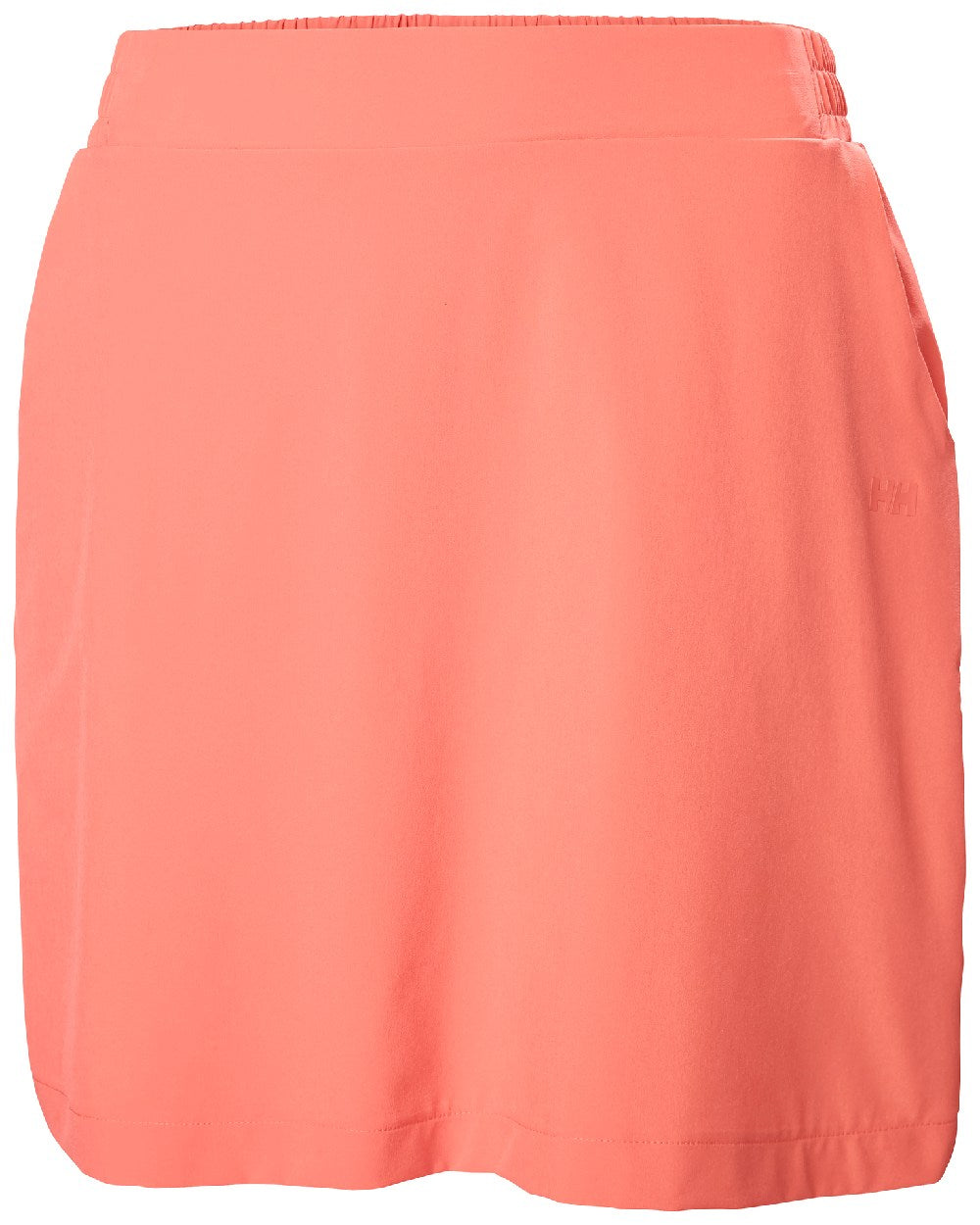 Peach Echo coloured Helly Hansen Womens Thalia Skirt 2.0 on white background 