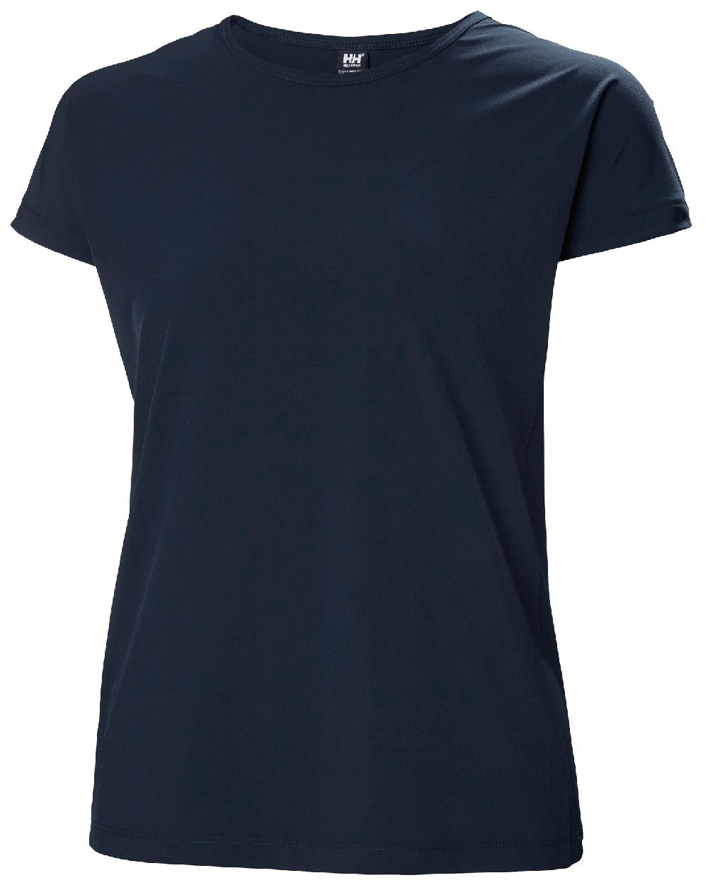 Navy coloured Helly Hansen Womens Thalia Summer Top on white background 