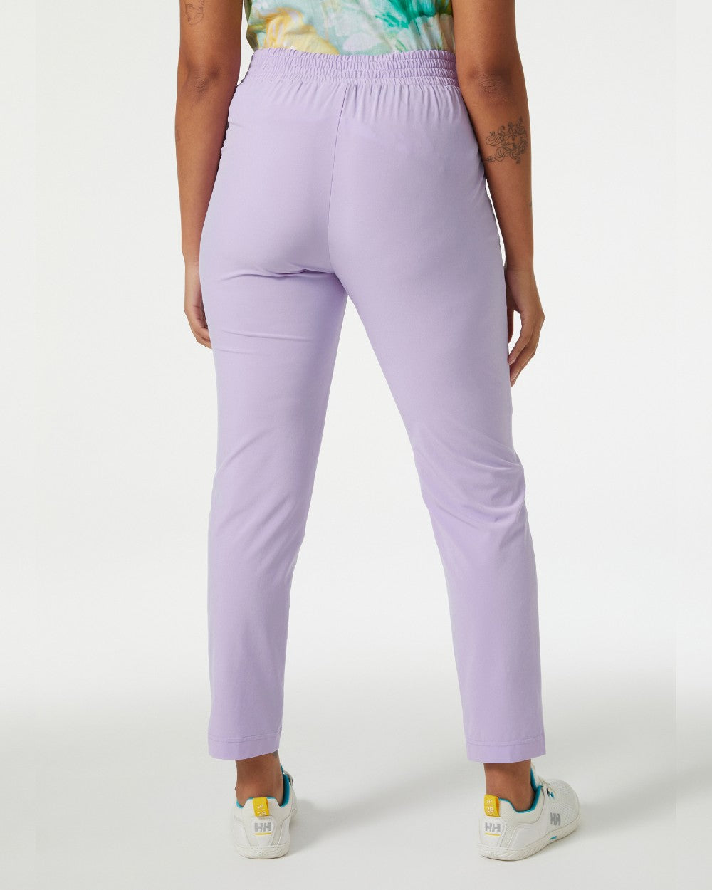 Heather coloured Helly Hansen Womens Thalia Pant 2.0 on grey background 