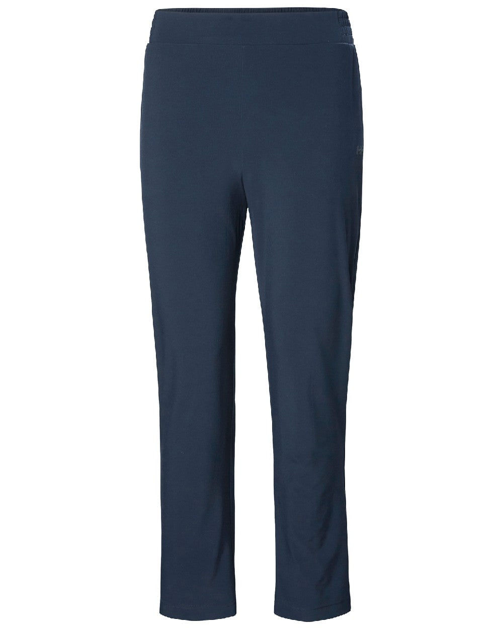 Navy coloured Helly Hansen Womens Thalia Pant 2.0 on white background 