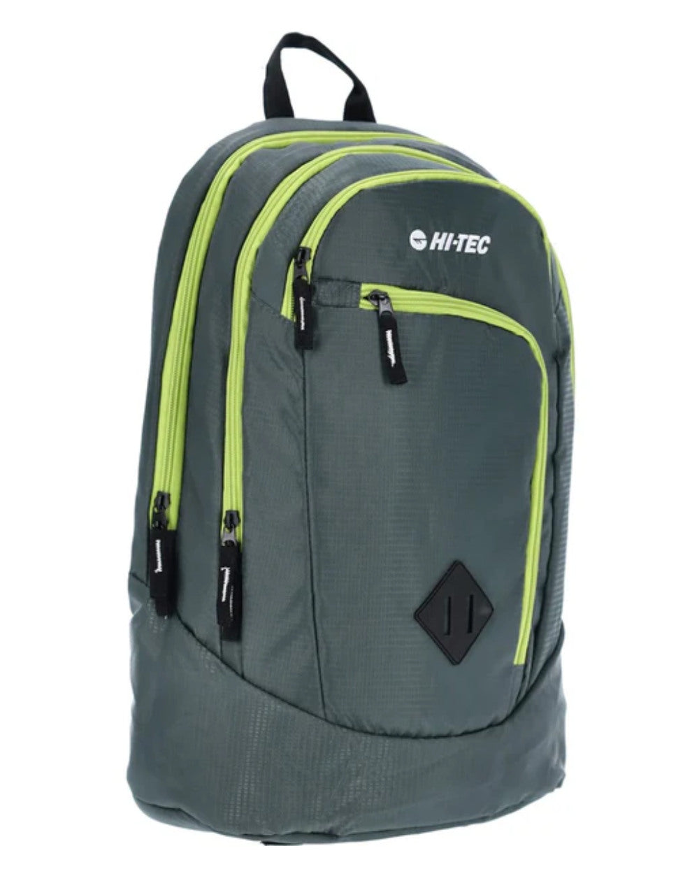 Jungle Green Coloured Hi-Tec Commute 26L Backpack On A White Background 