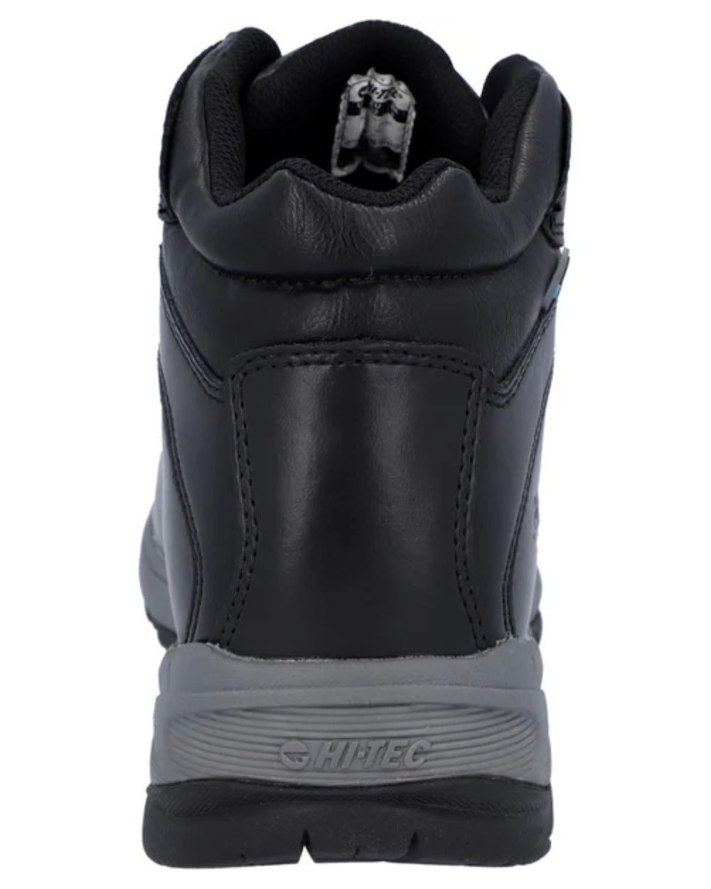 Black Coloured Hi-Tec Eurotrek Lite Waterproof Hiking Boots On A White Background 