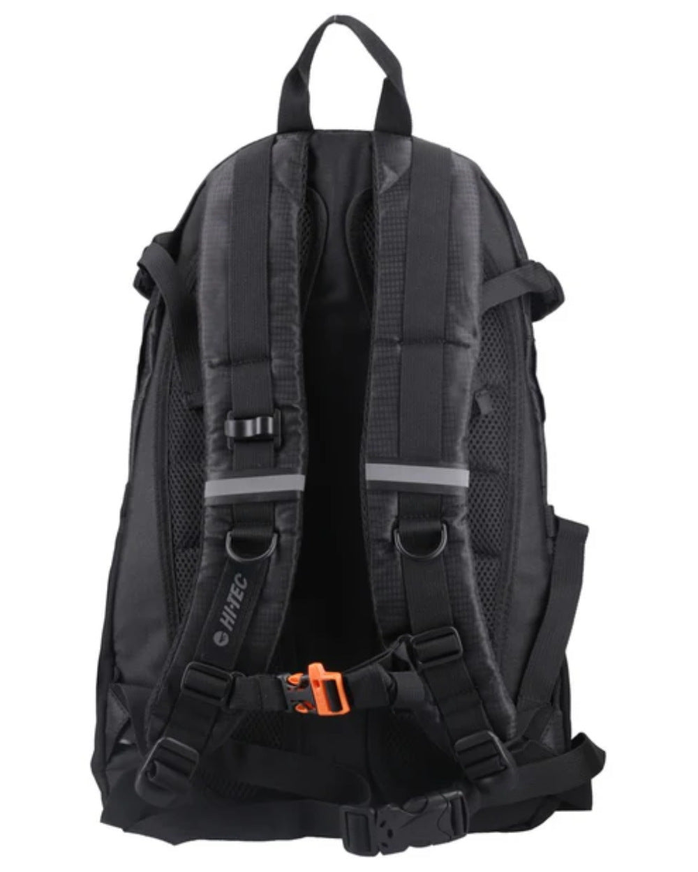 Black Cool Grey Coloured Hi-Tec Felix 2.0 Backpack On A White Background 