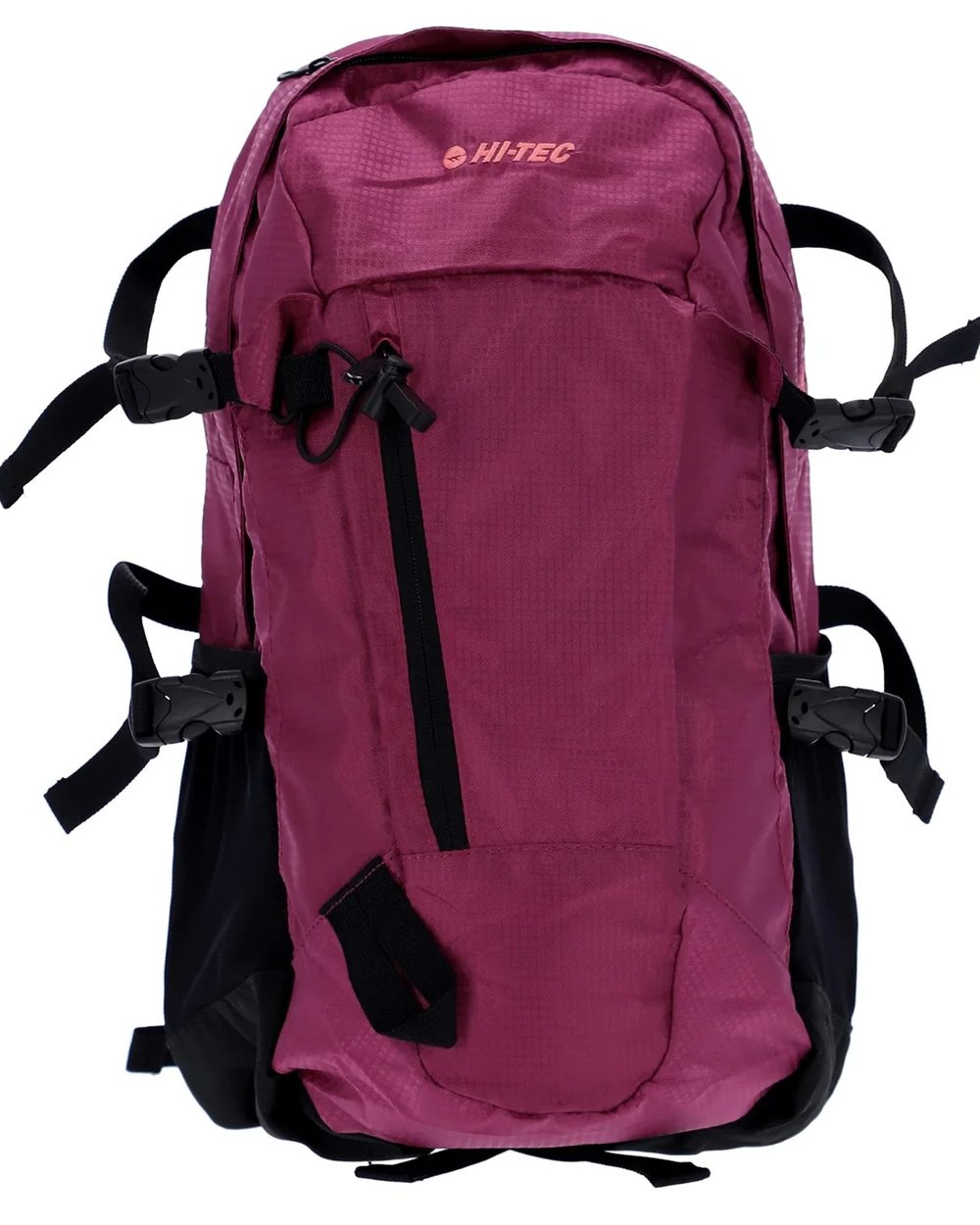 Purple Coloured Hi-Tec Felix 2.0 Backpack On A White Background 