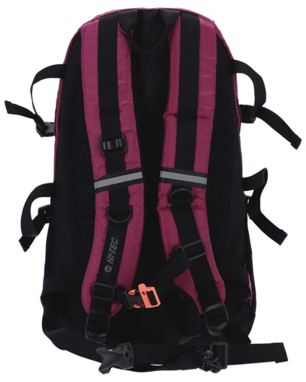 Purple Coloured Hi-Tec Felix 2.0 Backpack On A White Background 