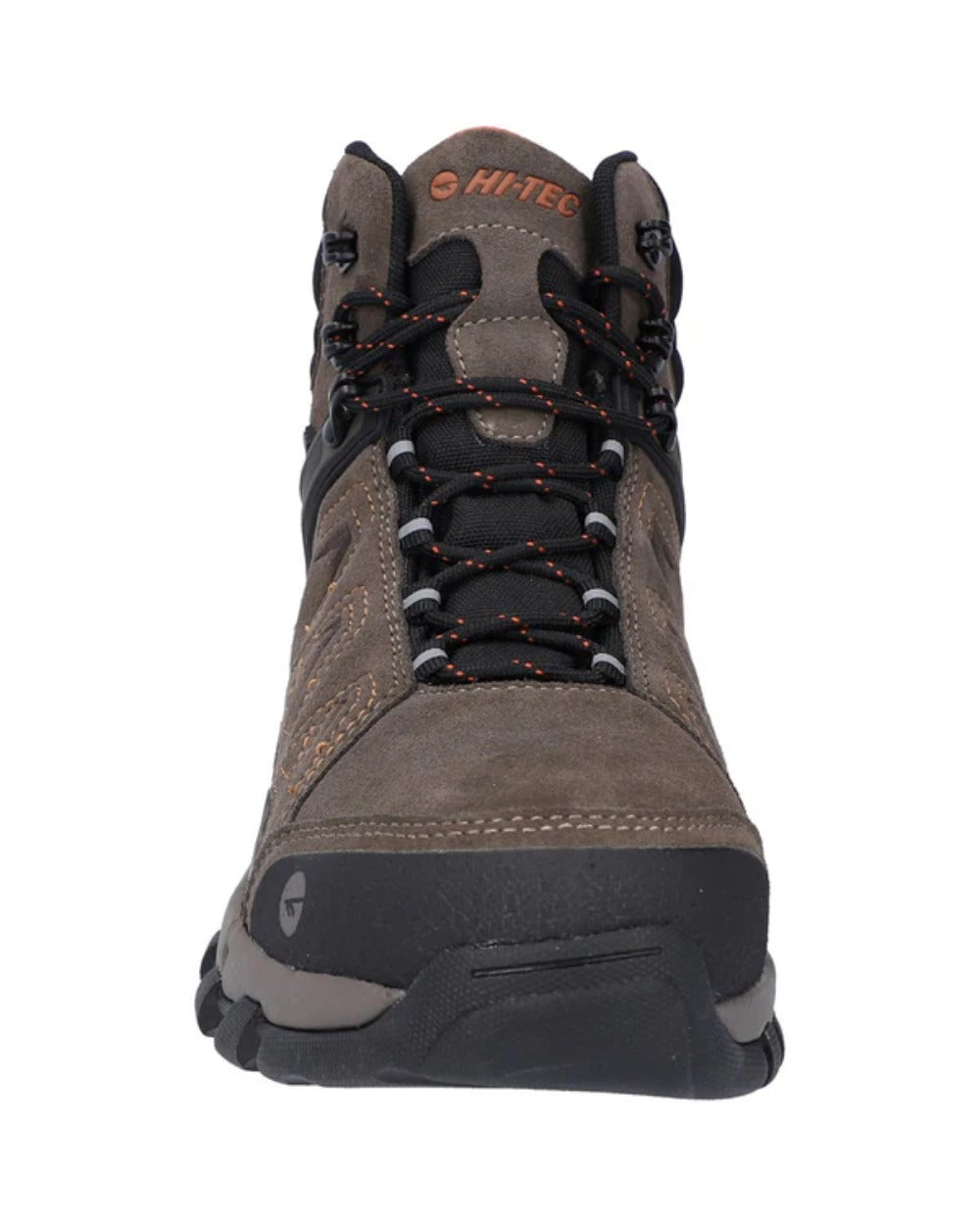 Brown Coloured Hi-Tec Mens V-Lite Explorer Waterproof Hiking Boots On A White Background 