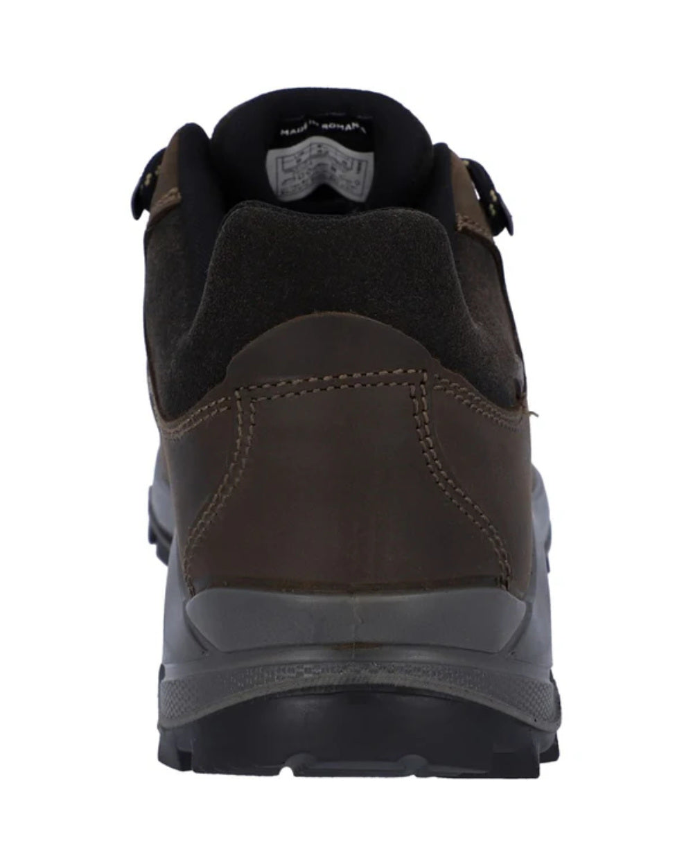 Brown Coloured Hi-Tec Mens Walk Lite Camino Ultra Shoes On A White Background 