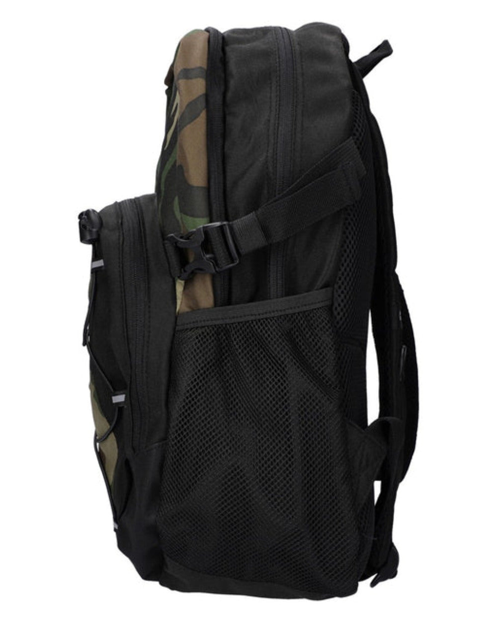 Camo Coloured Hi-Tec Unisex Traveller Camo Backpack On A White Background