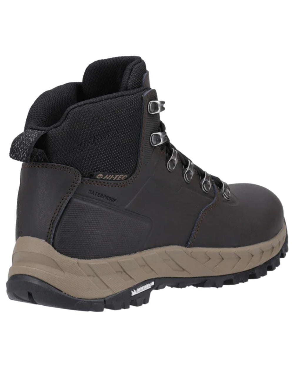 Brown Coloured Hi-Tec Womens Altitude VII Waterproof Hiking Boots On A White Background