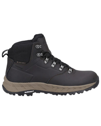 Brown Coloured Hi-Tec Womens Altitude VII Waterproof Hiking Boots On A White Background