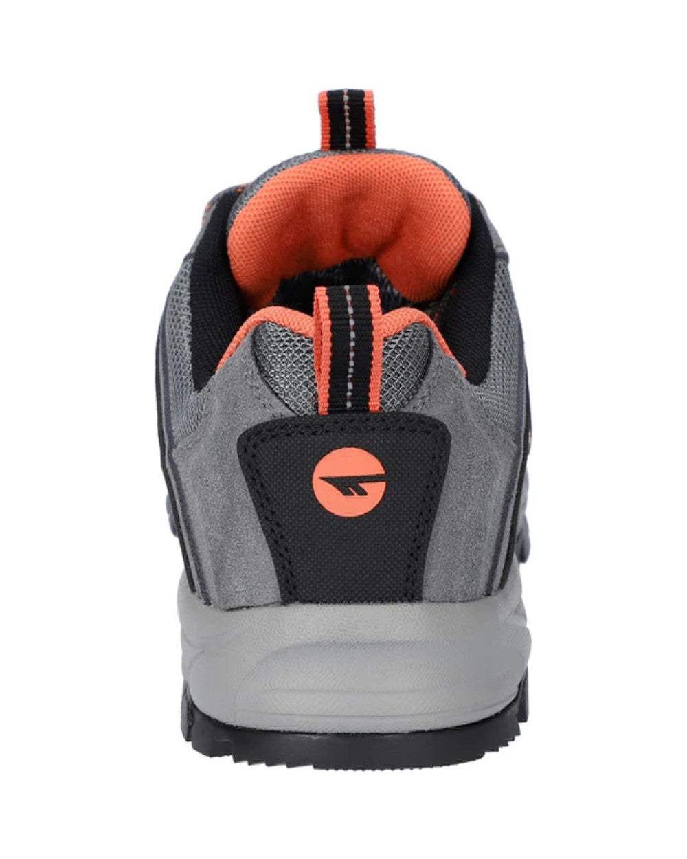 Grey Coloured Hi-Tec Womens Auckland Lite Shoes On A White Background
