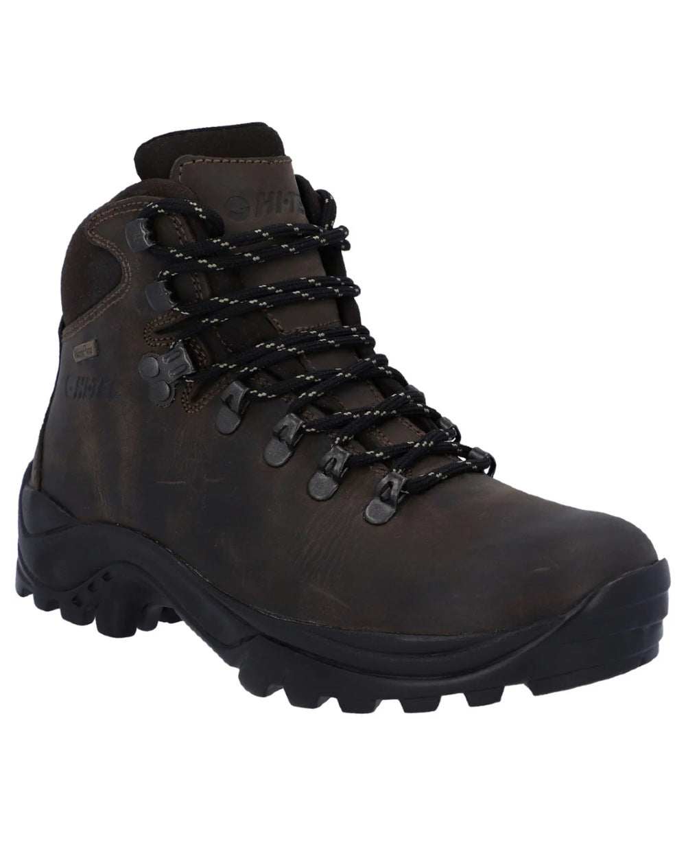 Brown Coloured Hi-Tec Womens Ravine Boots On A White Background