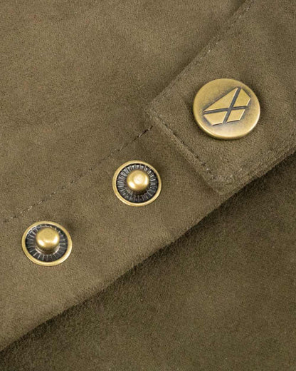 Brown Coloured Hoggs of Fife Mens Rannoch Lightweight Waterproof Shooting Trousers on White Background
